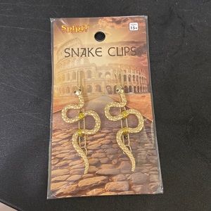 Set of 2 Snake Hair Clips